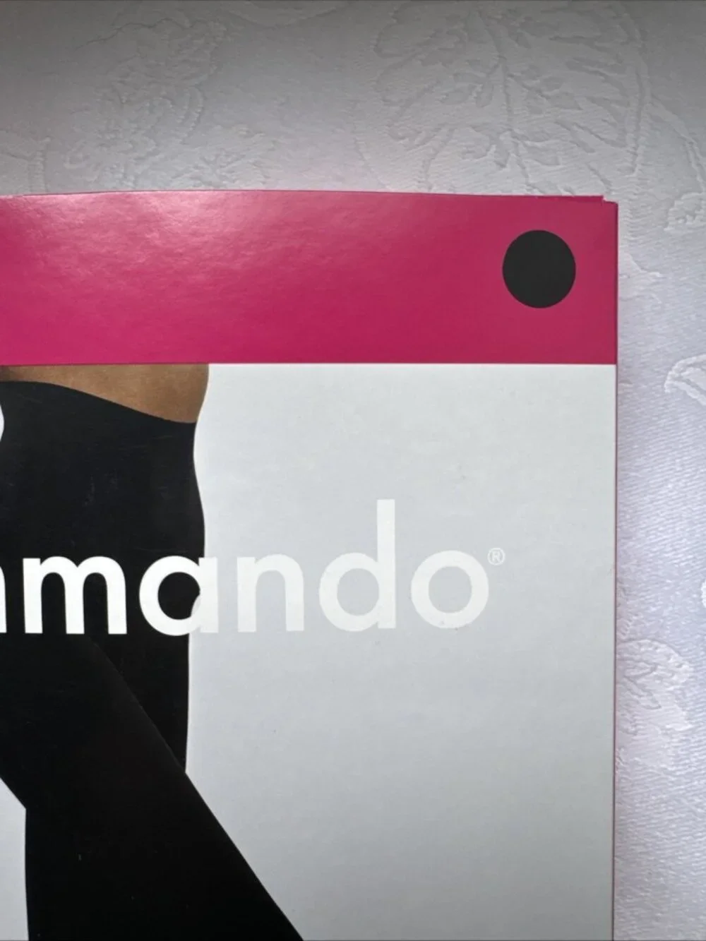 Commando HC70T1 The Ultimate Opaque Control Tights Black Size L Large NEW $48
